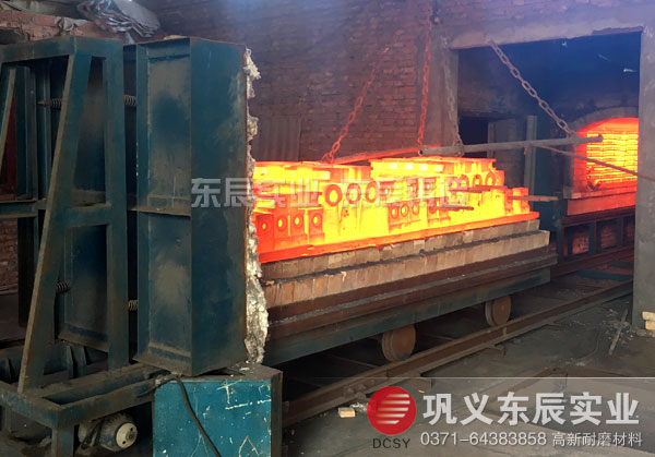 破碎機(jī)錘頭廠家東辰熱處理現(xiàn)場